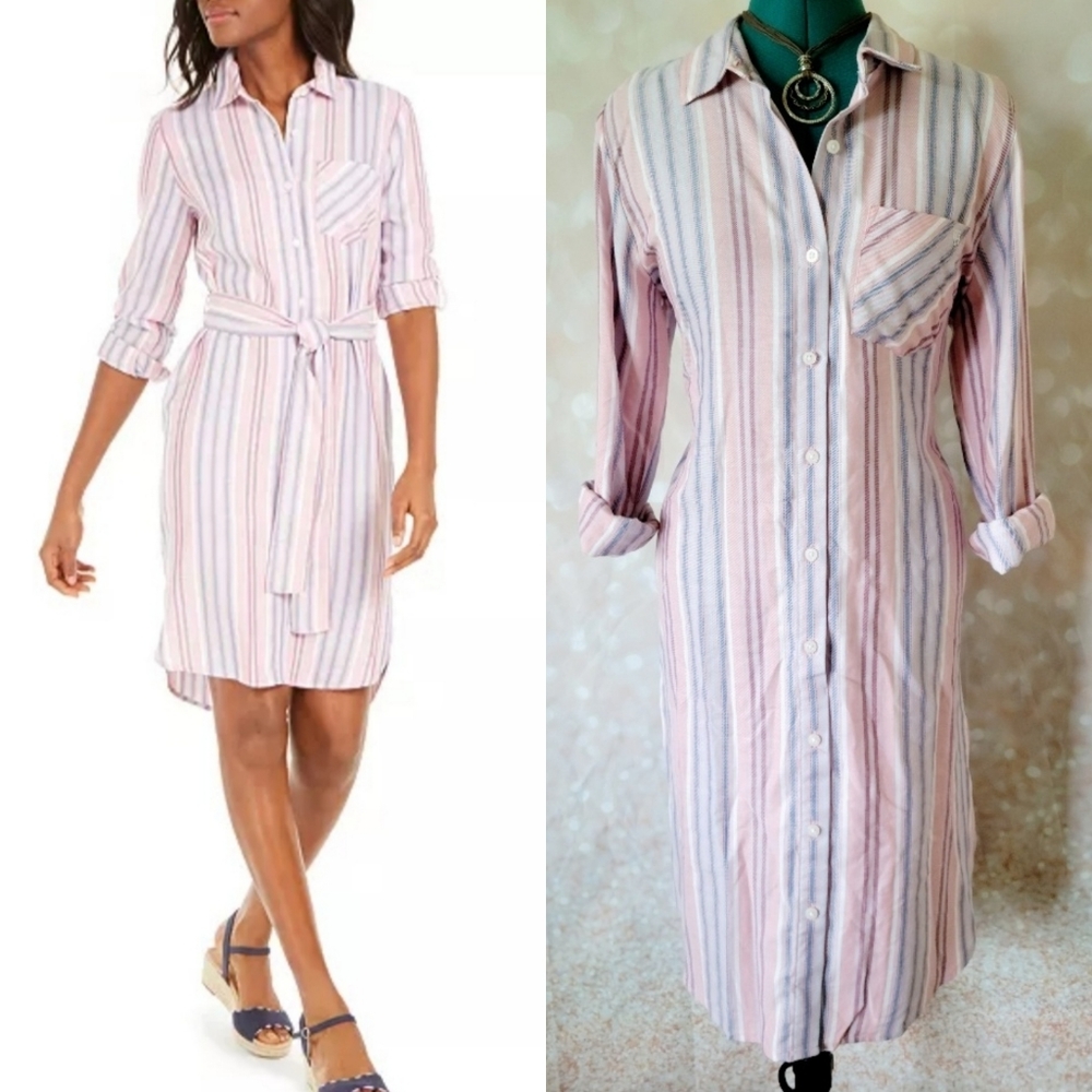 Tommy Hilfiger Striped Shirtdress
